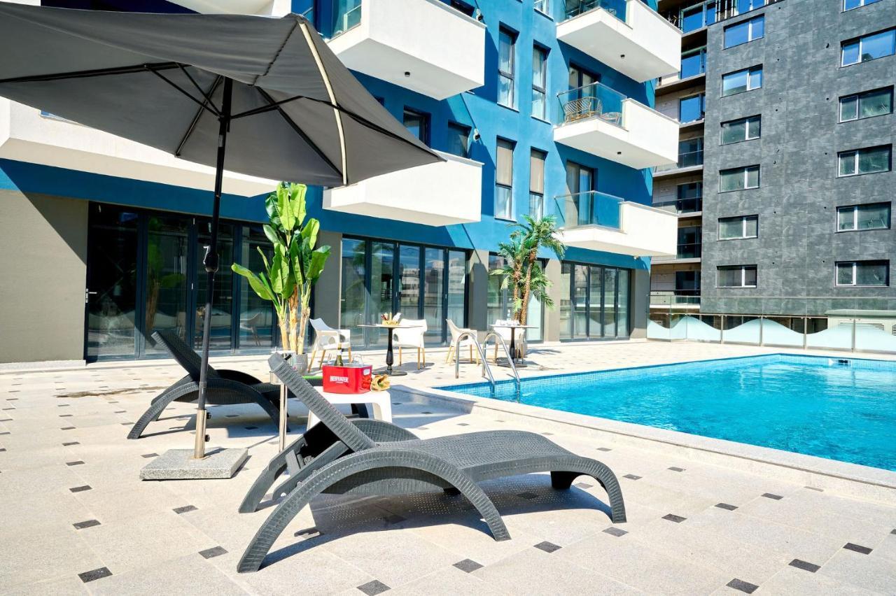 Appartement Studioul De La Mare Nord10 -Free Pool & Playground à Mamaia Extérieur photo